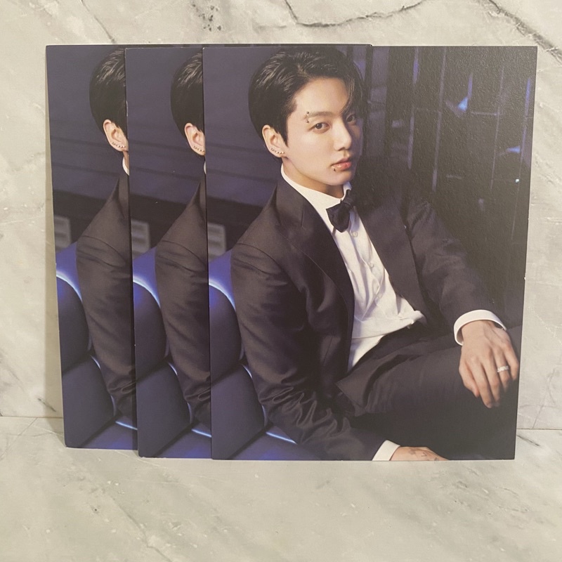 BTS the fact postcard photocard PC china JK Jungkook official dicon 101 102 proof lys sys tear butte