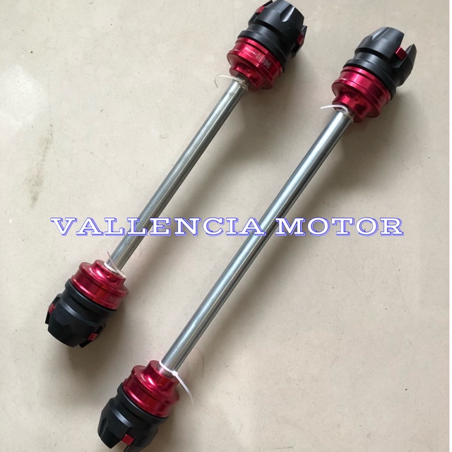 JALU AS RODA NINJA 250 fi - NINJA250 KARBU - Z250 - NUI RACING depan-belakang - AS RODA NINJA NUI