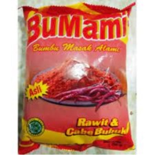 

BUBUK CABE RAWIT BUMAMI 250 GRAM BUMBU DAPUR BUMBU MASAK ALAMI BUMBU MAKANAN PEDAS MAKARONI BASRENG CIMOL