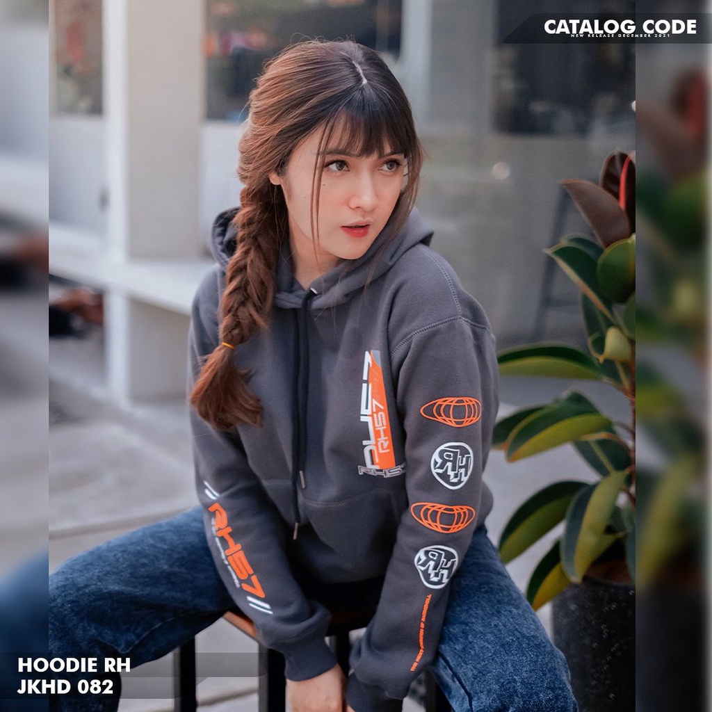 [ PROMO BELI 2 ONGKIR 1 ] JAKET HOODIE RH57 ORIGINAL JKHD 082 HOODIE RACING HELL PRIA WANITA TERLARI