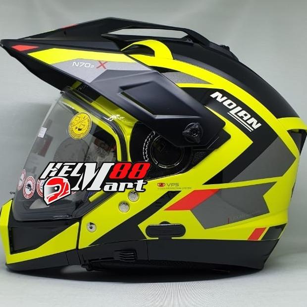 Nolan N70-2X Grandes Alpes Free Pinlock Helm Fullface Crossover