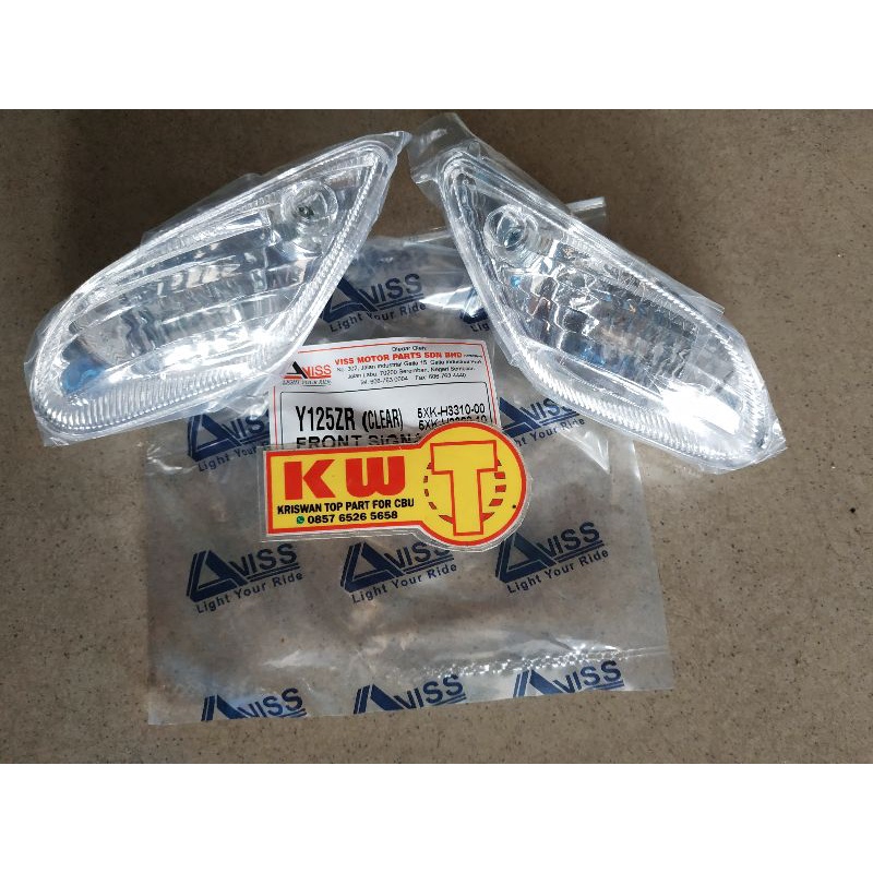 lampu sen 125zr clear lampu sein Yamaha 125zr bening