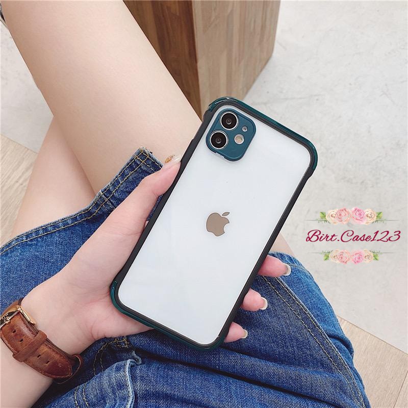 Case softcase pelindung kamera Camera Protection ruby iphone 7+ 8+ X XS 11 PRO MAX BC793