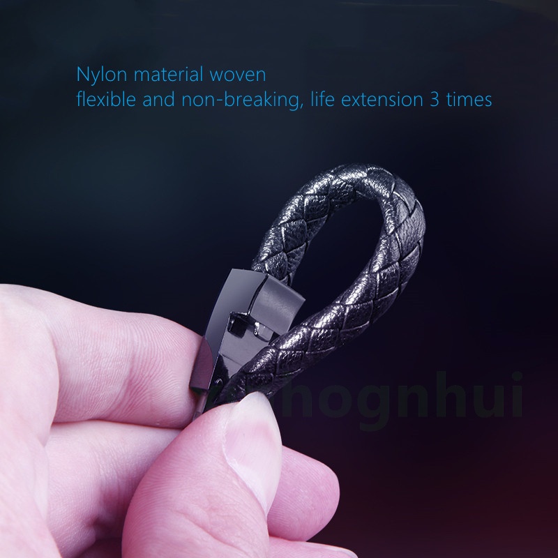 Creative Bracelet USB 5A Magnetic Fast Charging Cable Lightning / Micro / type-C Data Transmission