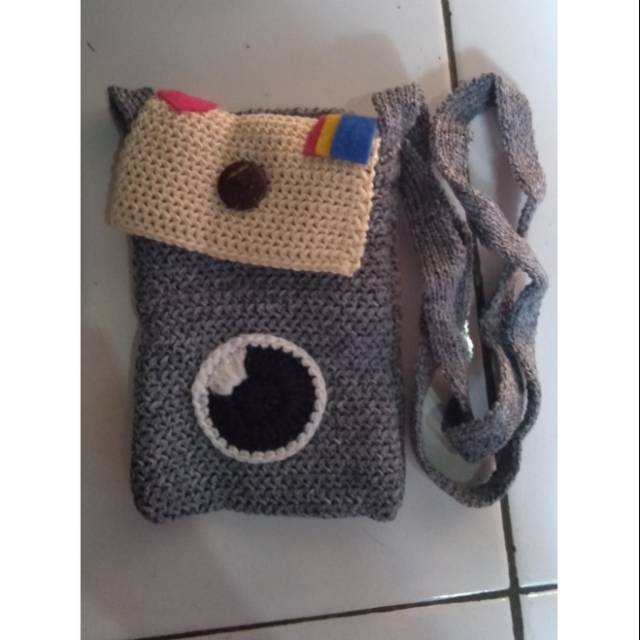 Mini bag instagram Tas mini rajut ig