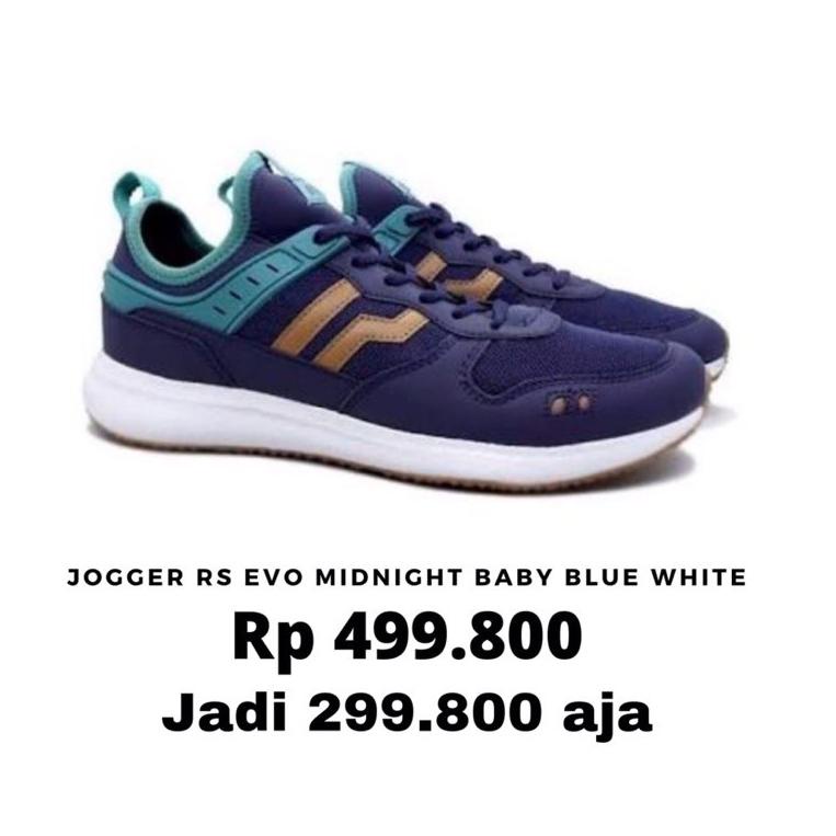 [H-EDT ♥] sepatu snekers santai running piero JOGGER RS EVO - JOGGER RS PREMIUM EVO - RUSHER LUX ori
