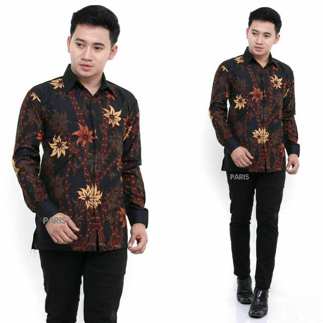 Kemeja batik unggul jaya bambu