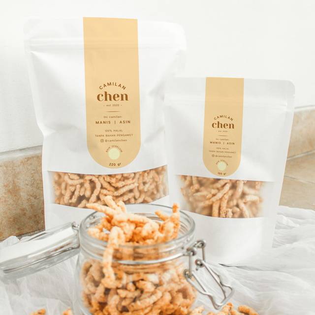 

Camilan Chen Akar Kelapa - Sedang (220 gram) - Cemilan / Makan Ringan Manis Asin