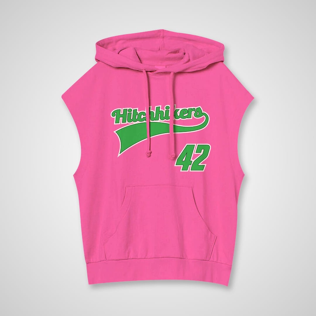 SLEEVELESS UNISEX HITCHHIKER 42 / ROMPI HOOIE UNISEX FLEECE TEBAL LEMBUT TERBARU'