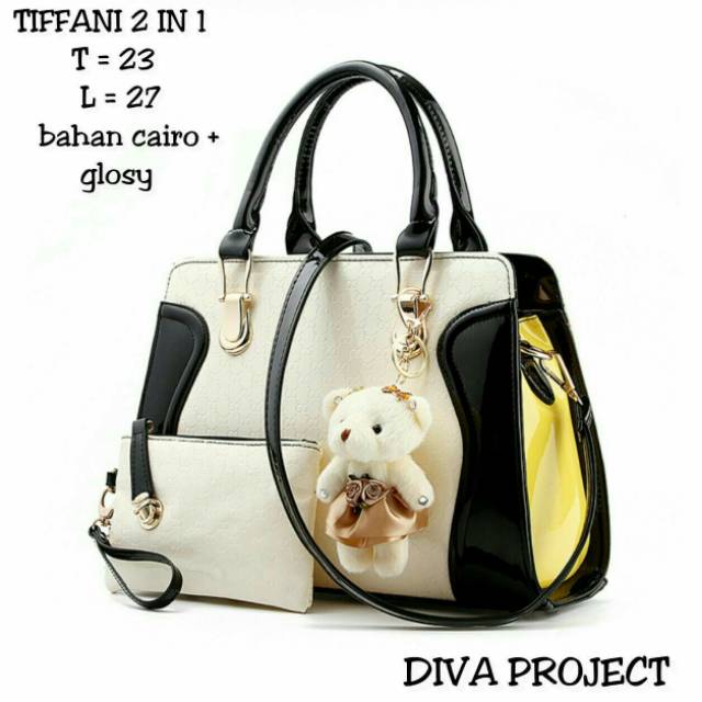 TAS SELEMPANG CEWEK TAS WANITA GROSIR /Tiffani 3in1