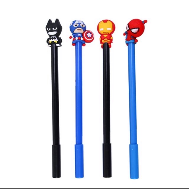 

Pulpen Karakter Marvel Batman & Ironman