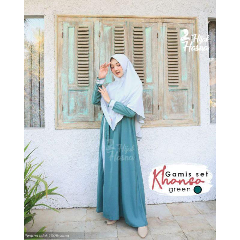 Gamis set Khansa by Hijab Hasna