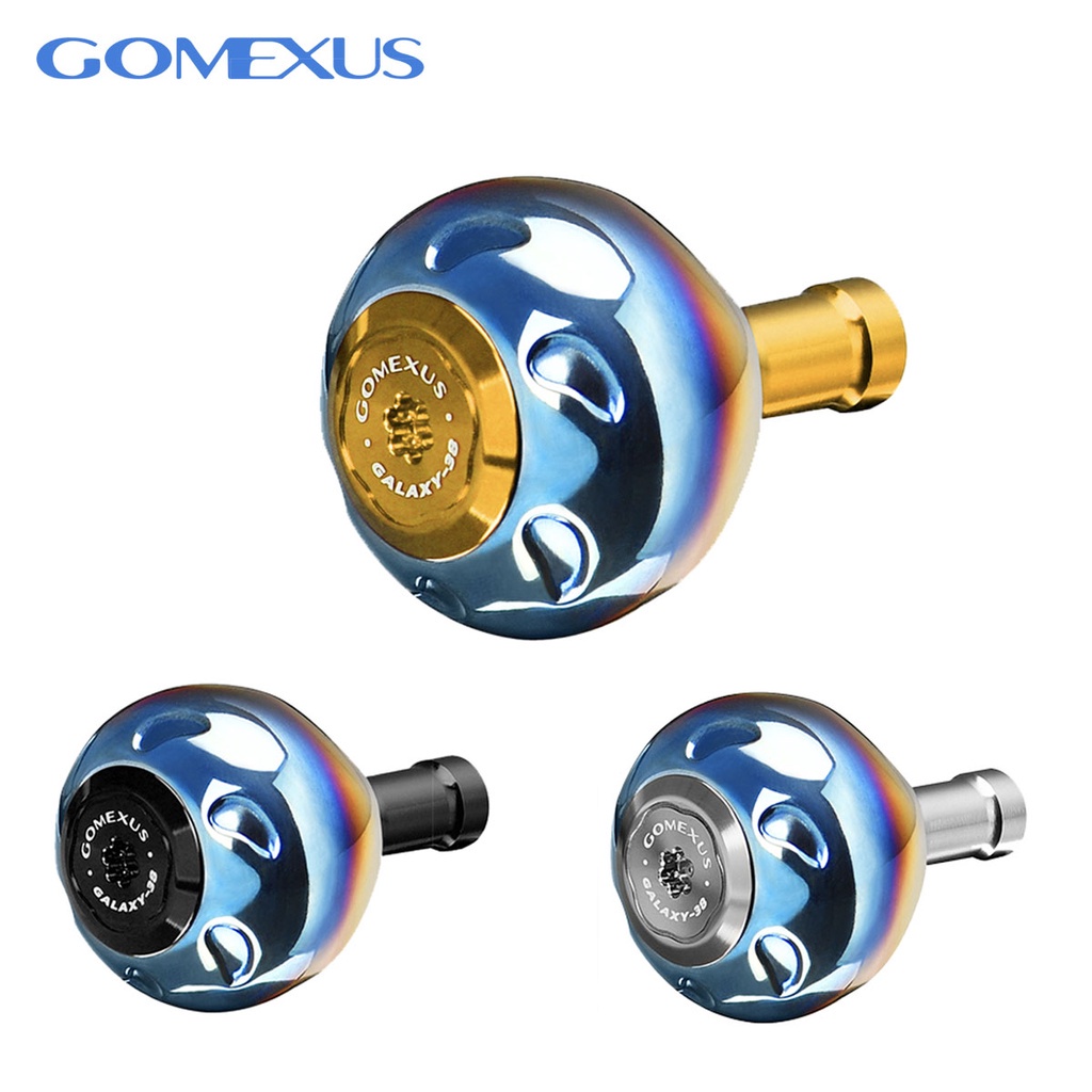 REEL HANDLE KNOB GOMEXUS GALAXY TITANIUM ALLOY 38 | 41 MM