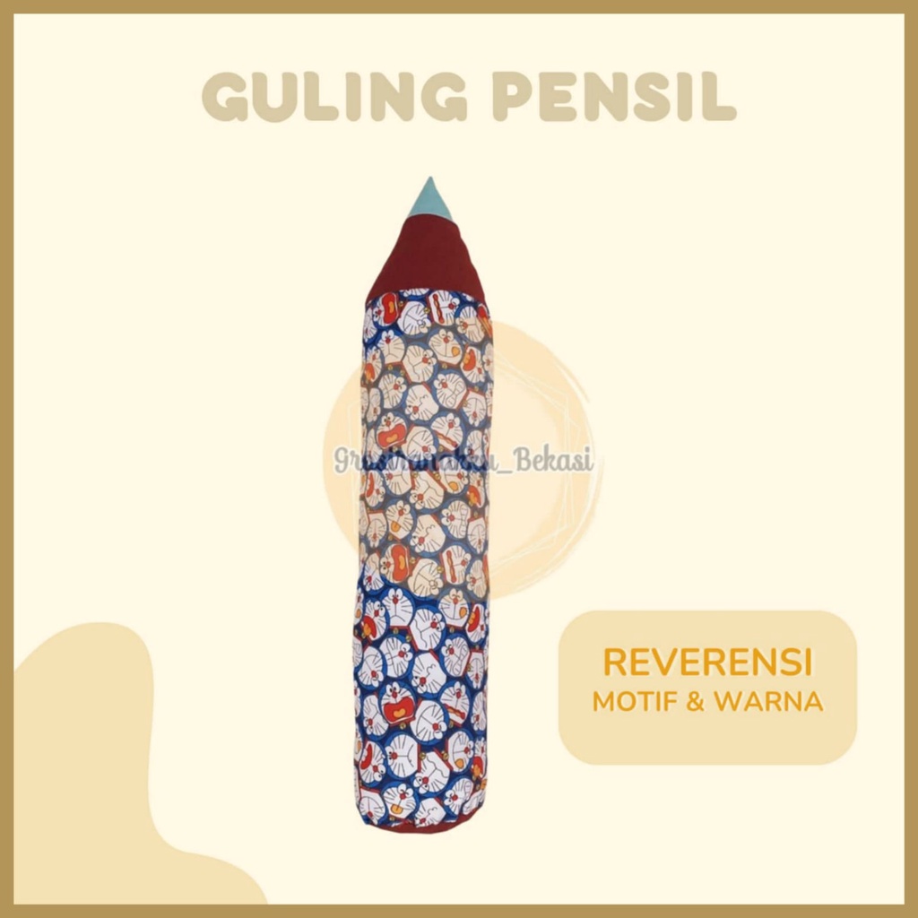 Guling Pensil Termurah Motif Kucing