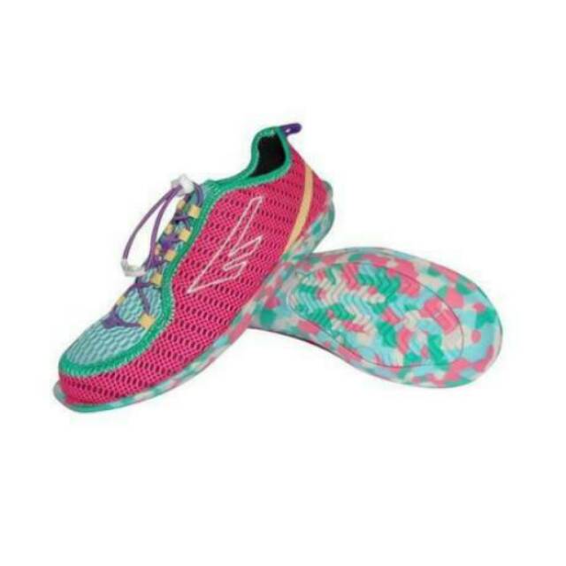 Sepatu Hitec zuuk women pink marble  Diskon 50 persen
