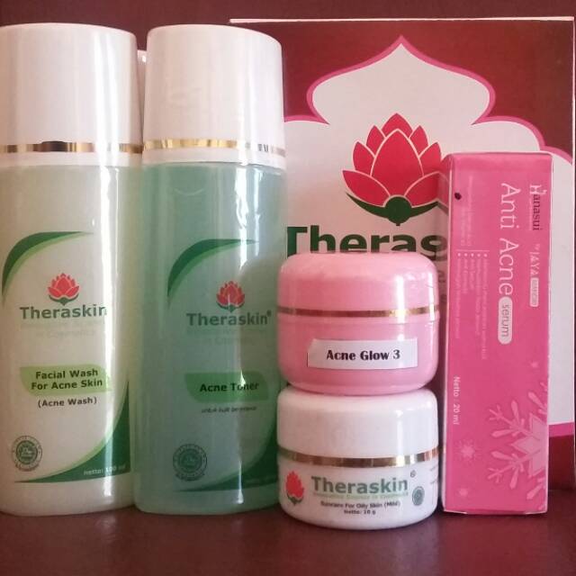 serum theraskin acne