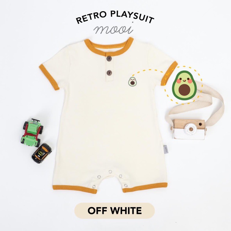 MOOI Retro Playsuit / Romper Bayi Mooi