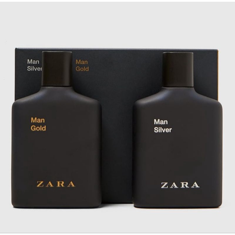 Parfum Original Reject Zara Man Silver + Zara Man Gold 100 ml - Parfum Pria