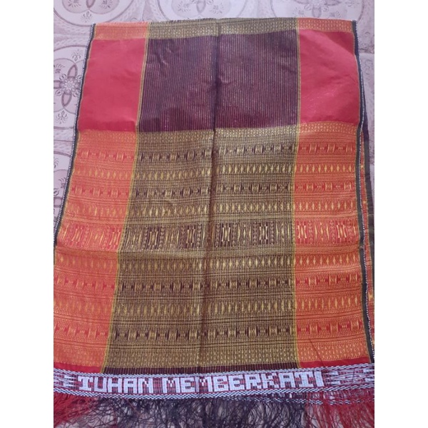 ULOS RAGI HOTANG BISA UNTUK ULOS HELA ATAU ULOS PASSAMOT MERAH MARON GOLD ULOS HELA MURAH