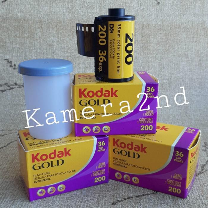 Jual Kodak Gold 200 Roll Film Kamera Analog 35Mm Indonesia|Shopee Indonesia