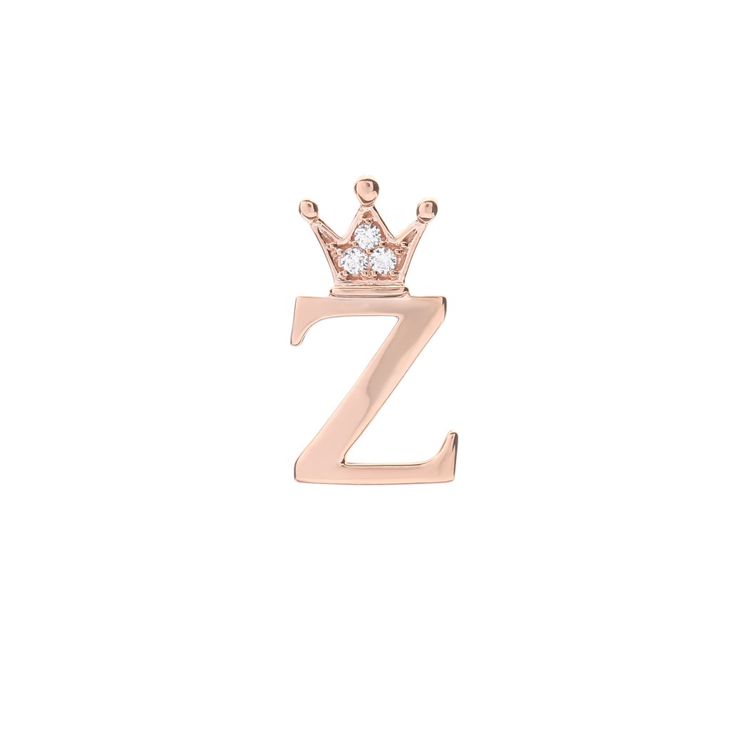 

Dominique Jewellery-Diamond Pendant Alpha Beta Z King & Queen