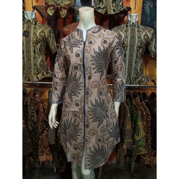 Tunik Batik Tradisional Butik Baju Batik Wanita Atasan Cewek