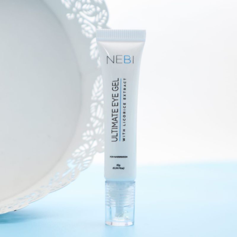 Ultimate Eye Gel By Nebi, Mengatasi atau Menyamarkan Kantung Mata&lt; Mata Panda dan Kerutan di Sekitar Wajah  agar terlihat lebih awet muda