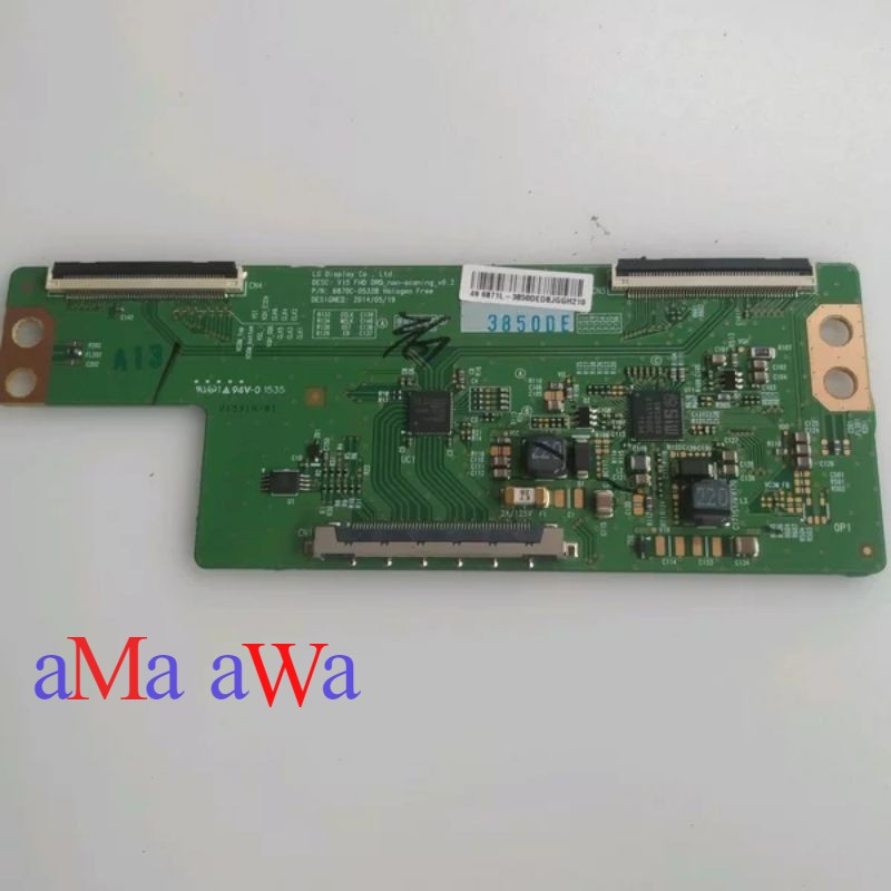 T con - Tcon - Ticon board logic tv led LG 49 LF - 49LF - 43LF 590 T -6870C 0532B  original ori