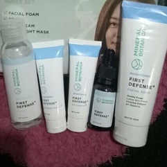 ✦SINAR✦ Mineral Botanica ( MICA ) First Defense Series l Brightening Day Cream - Night Cream ( Night Mask ) - Facial Foam - Toner