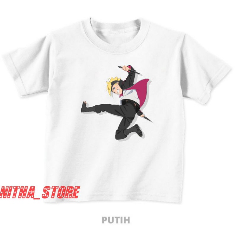 Baju anak lucu, baju anak anime, baju anak naruto boruto