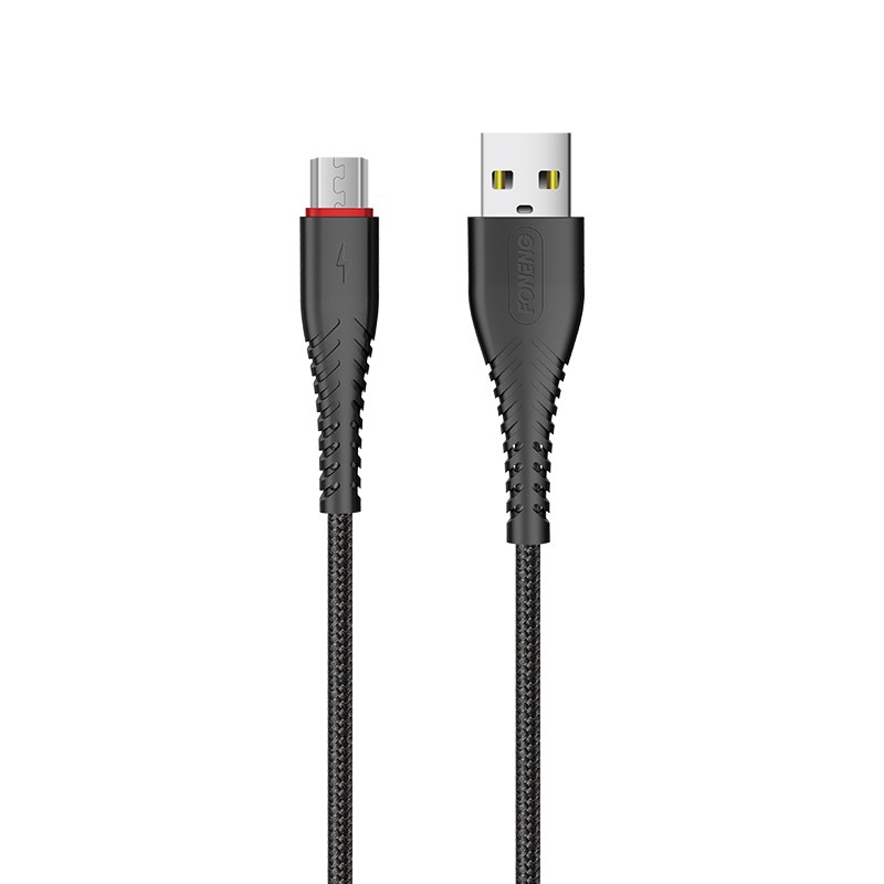 USB Kabel Data Type C - Micro 2.4A Fast Charging