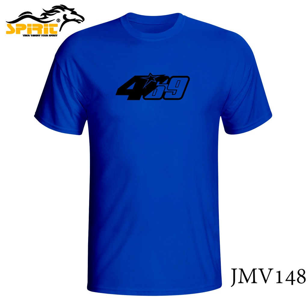 jmv148 baju kaos otomotif pria  rossi hayden moto gp
