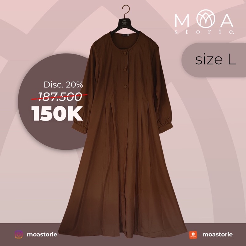 GAMIS BUSUI SYARI POLOS SIMPLE