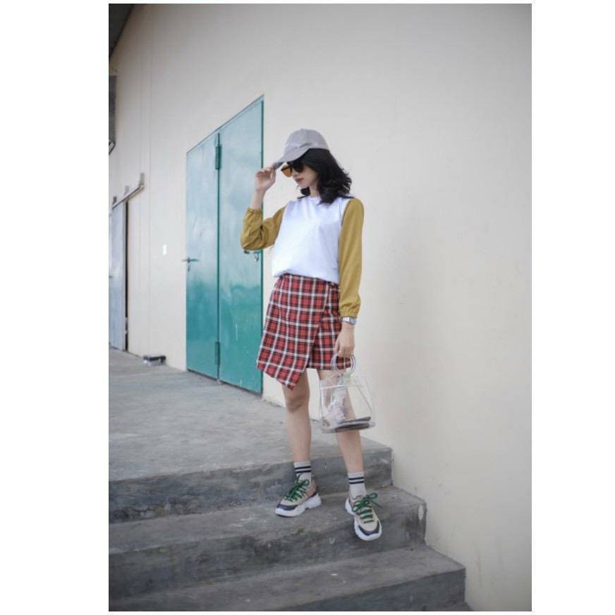 BJ - EC - Rok Clio Plaid Skirt