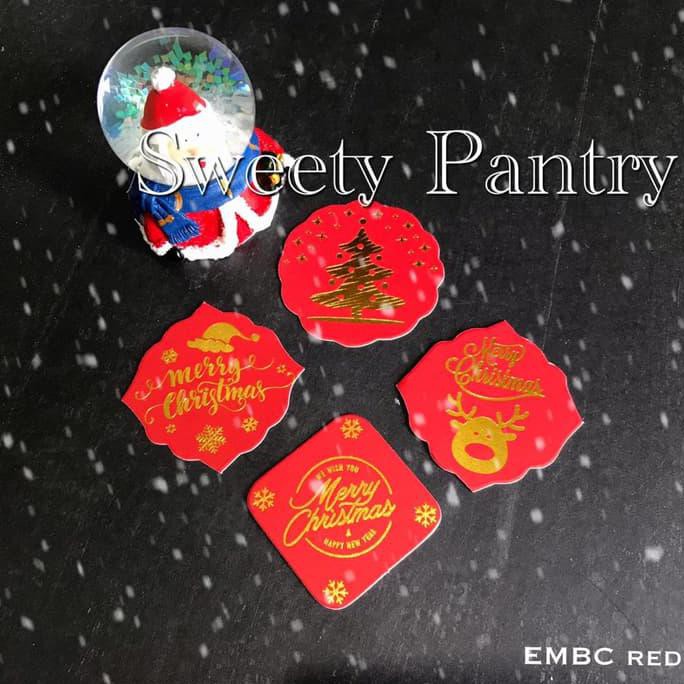 

(READY COD) hang tag / hangtag / emblem / hiasan packaging christmas / natal 20pcs LIMITED EDITION