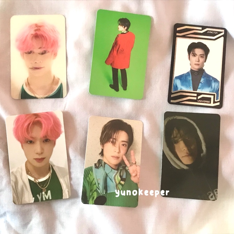 WTS photocard all about Jaehyun Departure Jewel Sticker Mati Lampu UC Ar Clip Lenti Resonance Cathar