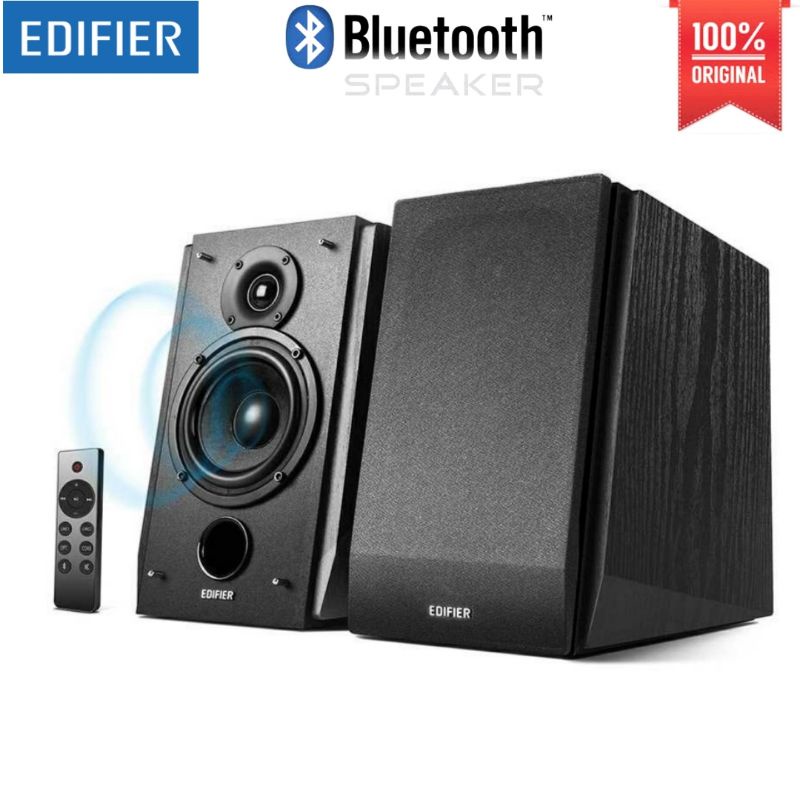 EDIFIER Original Product Active 2.0 Bluetooth Bookshelf Speaker Set - R1855DB