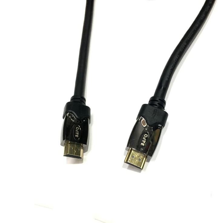 Cable hdtv 2.0 bafo 15m male gold plated 4k 60hz uhd 3d ethernet - Kabel Hdtv 19 pin 15 Meter