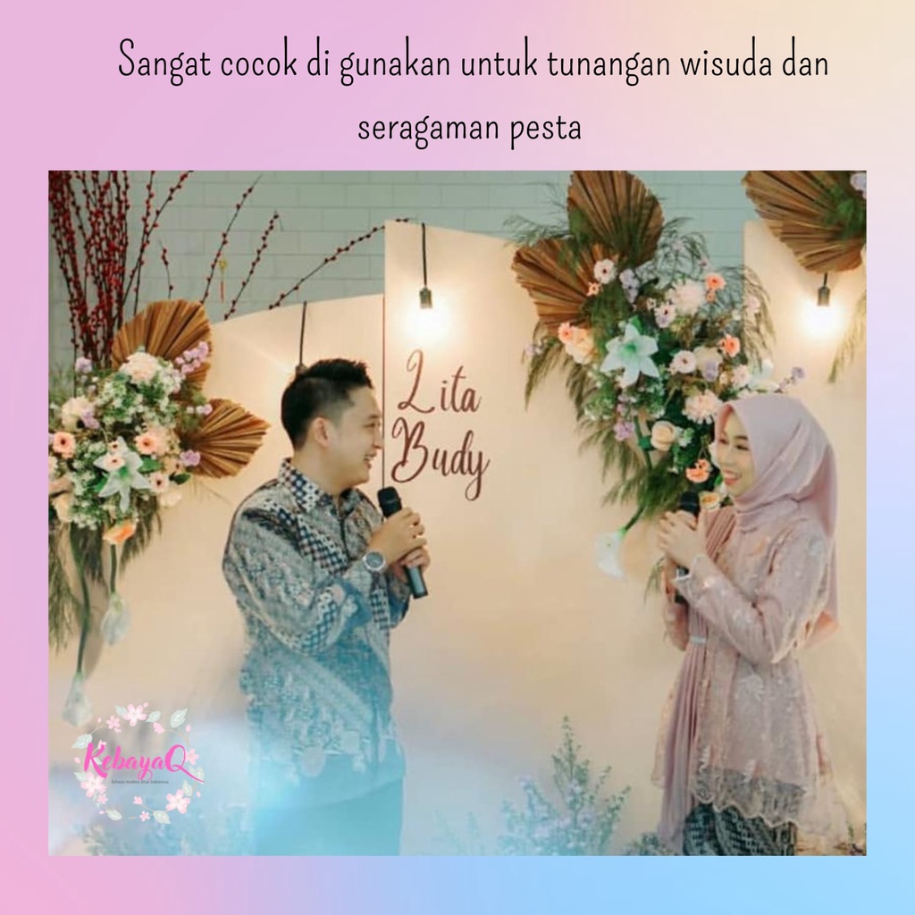 KQ> KEBAYA MODERN AUREL SELENDANG CERUTY-2