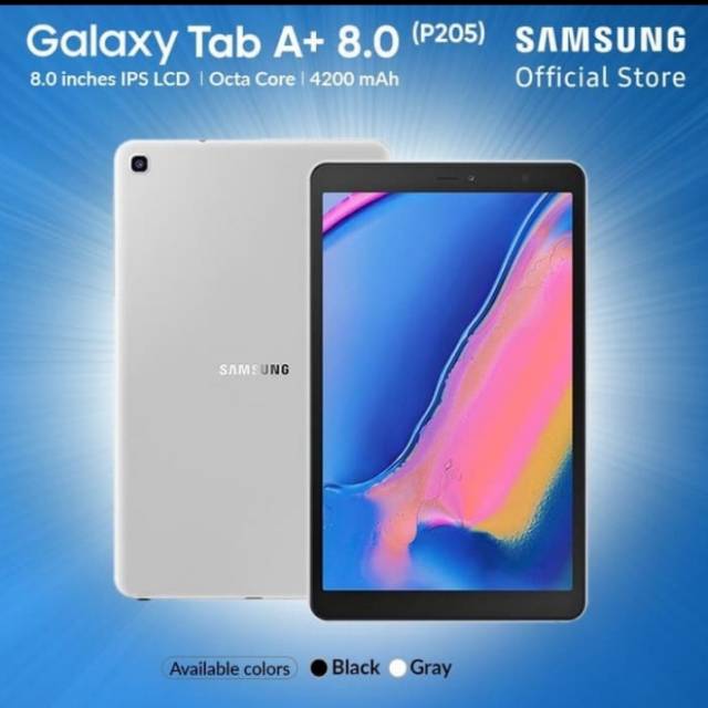 Samsung galaxy tab A - 8.0 with spen RAM 3/32GB GARANSI RESMI ERAFONE