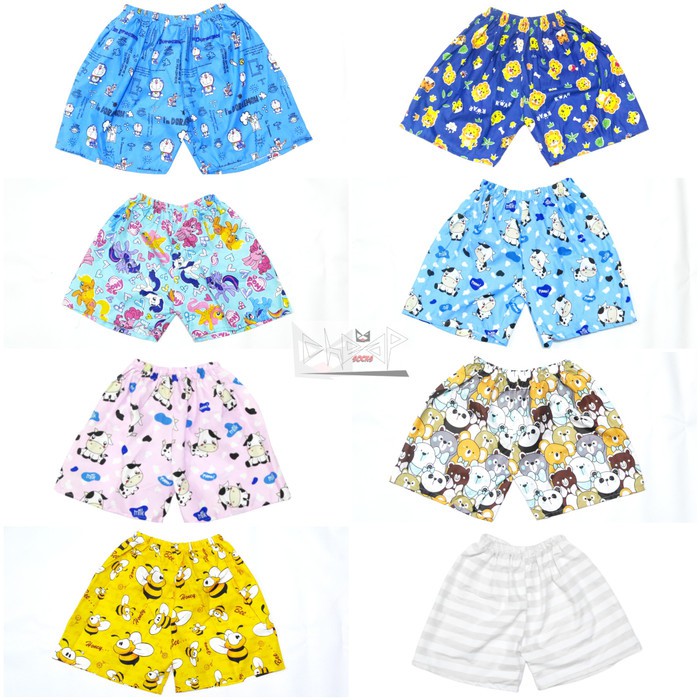 HOTPANTS KATUN WANITA MURAH CELANA KOLOR MOTIF DEWASA CELANA KARAKTER CELANA PENDEK DEWASA JUMBO