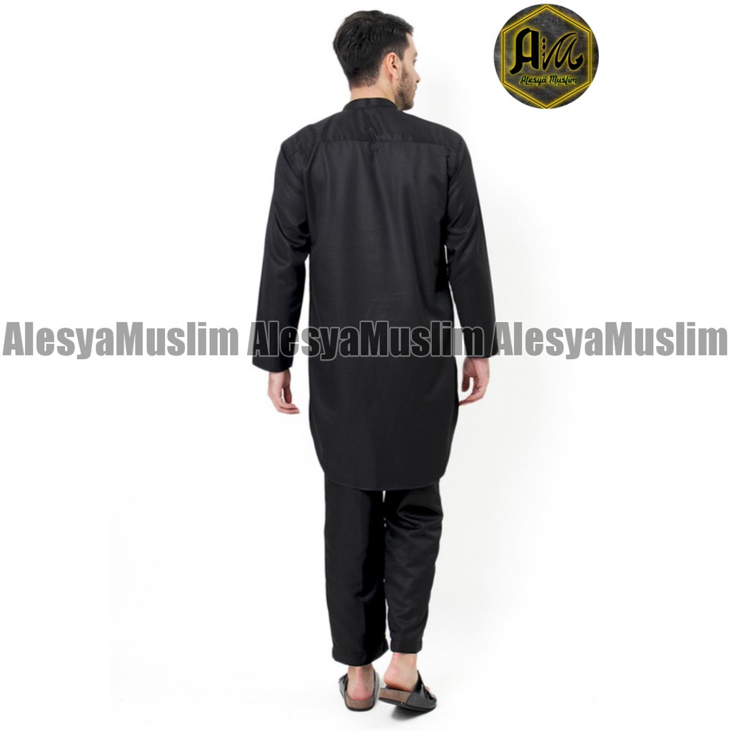 Stelan Koko Pakistan Hitam Exslusive Premium/Harga Grosir/Best Seller/Bisa Bayar di Tempat