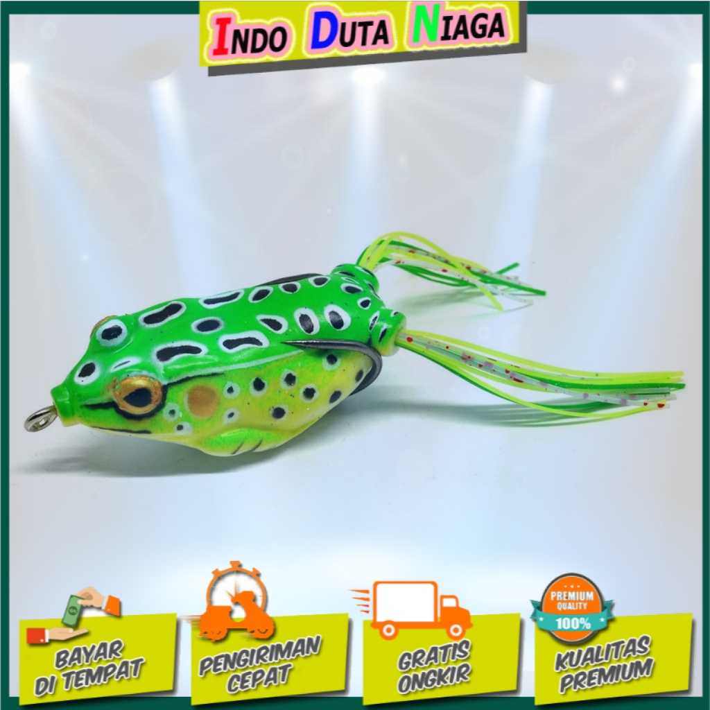 Umpan Pancing Silikon Bentuk Kodok - UMK01