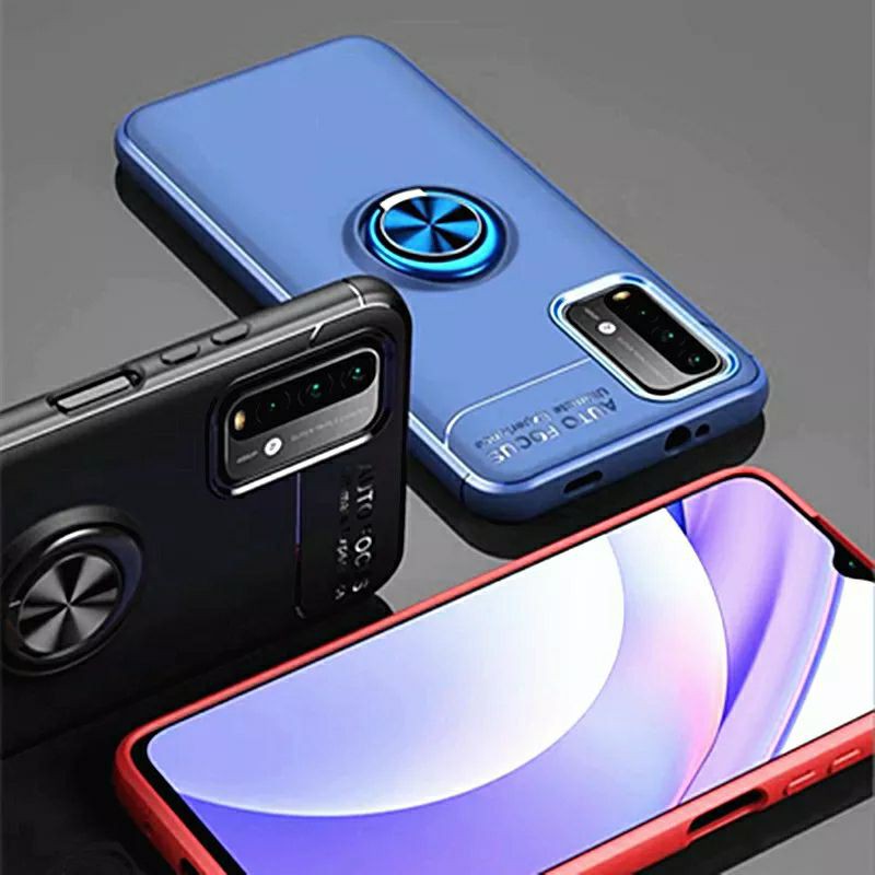 Case Xiaomi Redmi 9T Softcase Ring Stand Autofocus Original