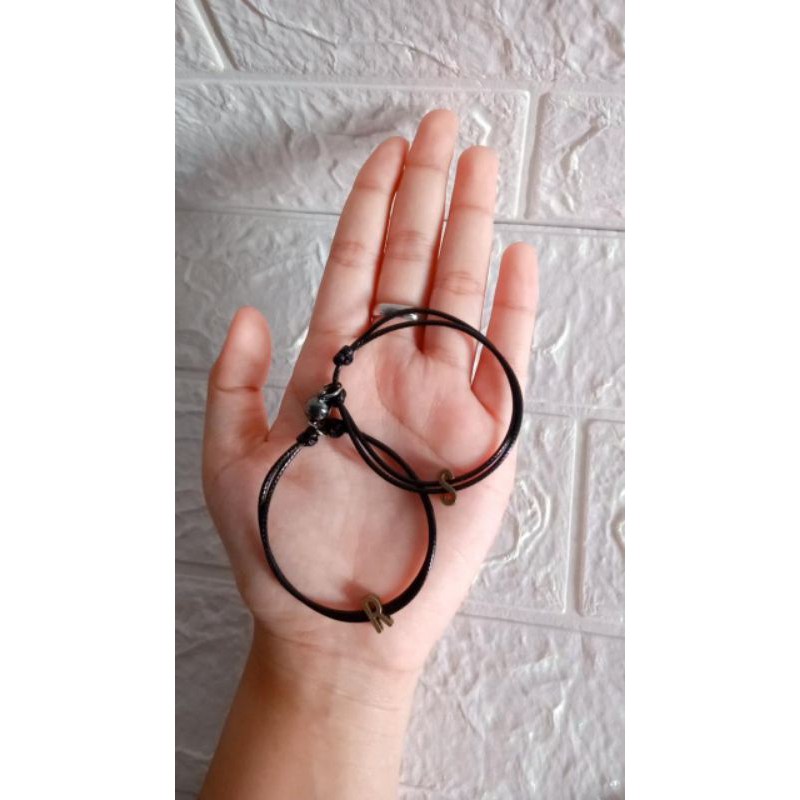 Gelang Couple Magnet&Huruf