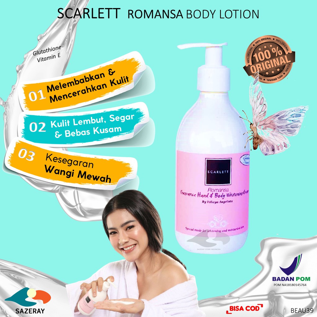 Aroma Scarlett Whitening Body Lotion