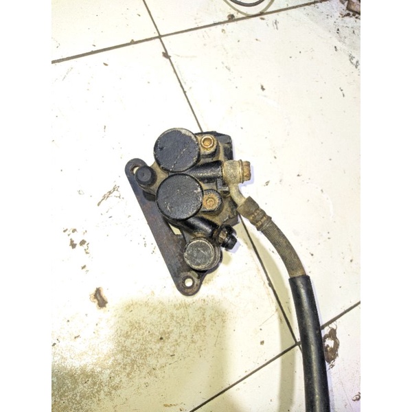 Jual Kaliper Pala Babi Supra X Depan Original Lepasan Motor Shopee Indonesia