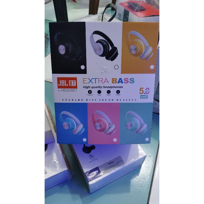 HEADSET WIRELESS JBL 66BT EXTRA BASS