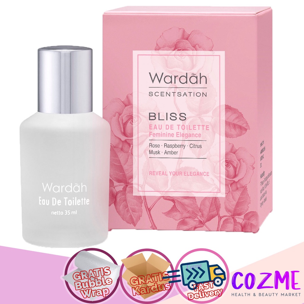 WARDAH Scentsation Eau De Toilette EDT 35mL