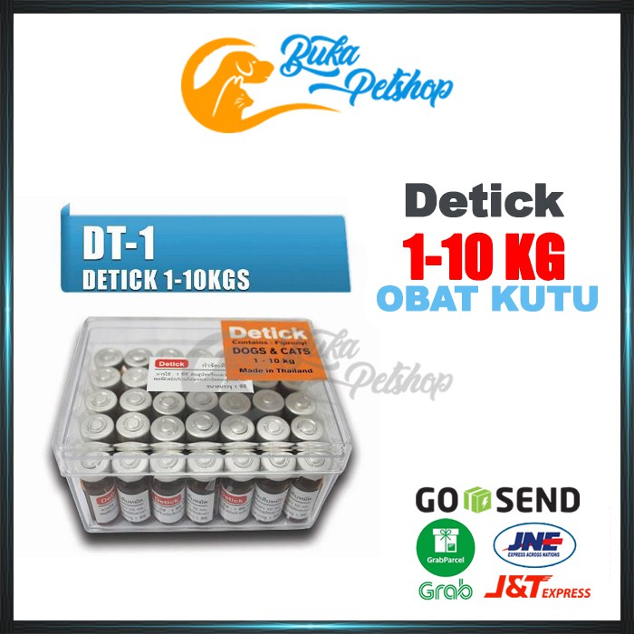 Obat Kutu Kucing Dan Anjing / Detick 1-10kg